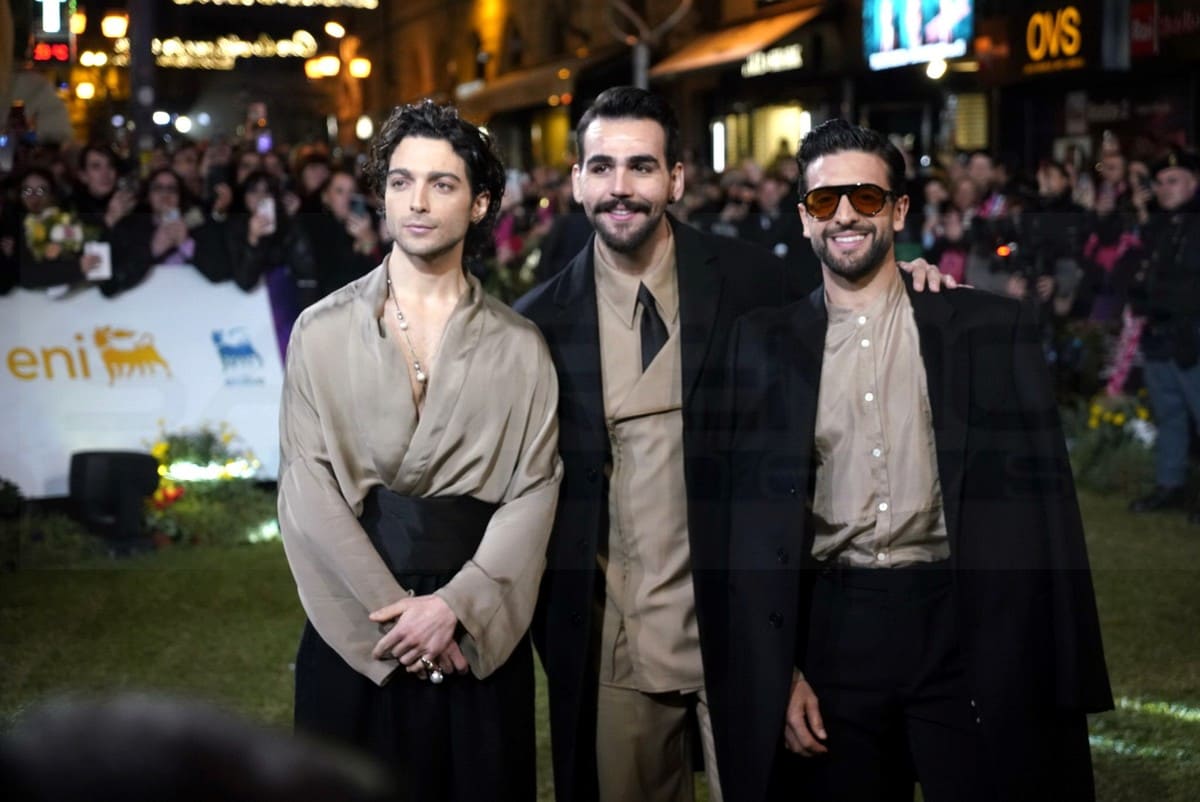 sanremo 2025 green carpet