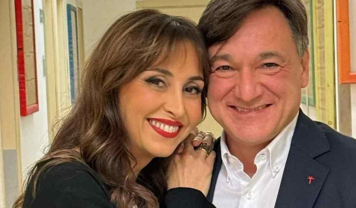 Benedetta Parodi e Fabio caressa
