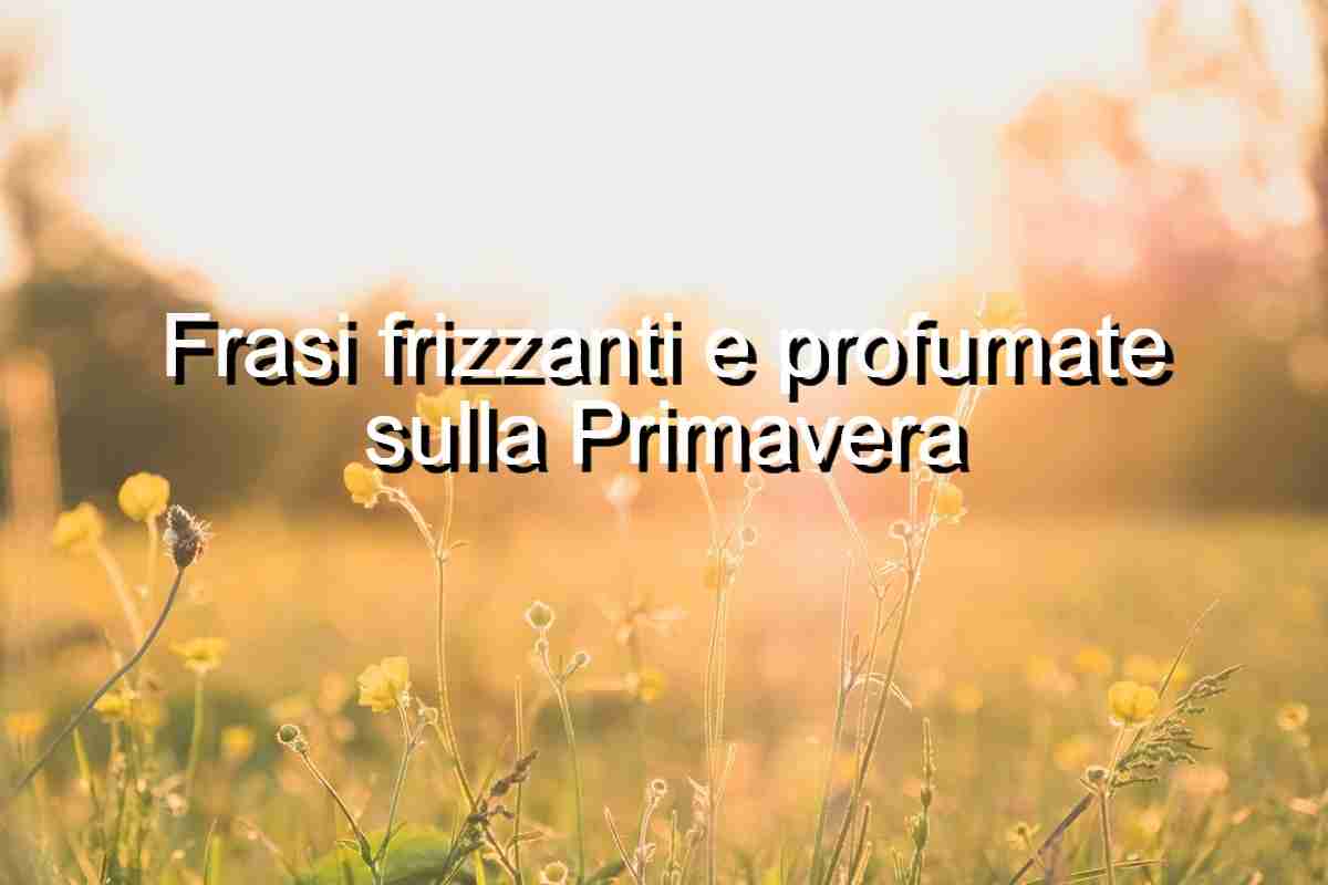 frasi sulla primavera