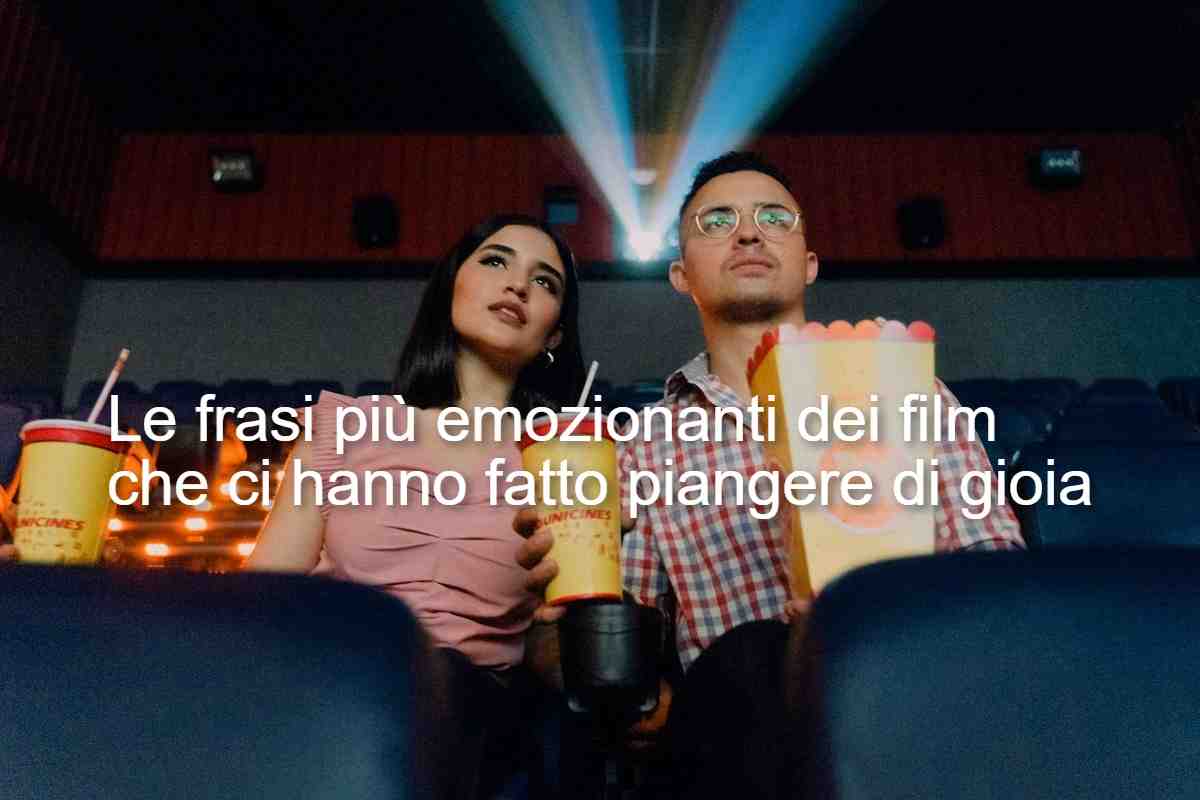 Frasi emozionanti film