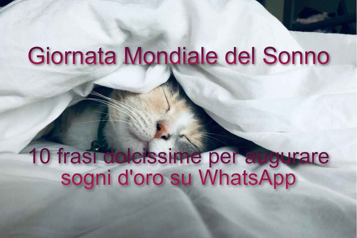Giornata Mondiale del Sonno