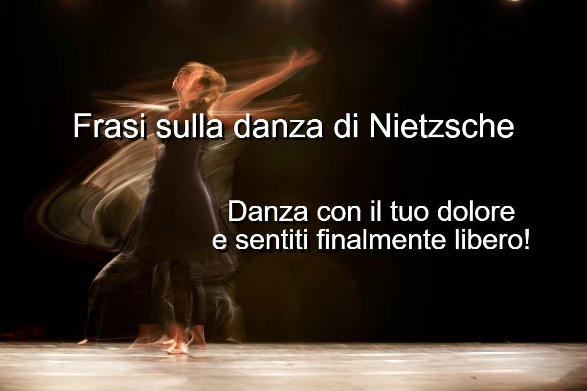 Frasi sulla danza di Nietzsche