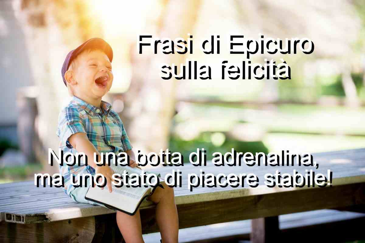 frasi sulla felicità di Epicuro