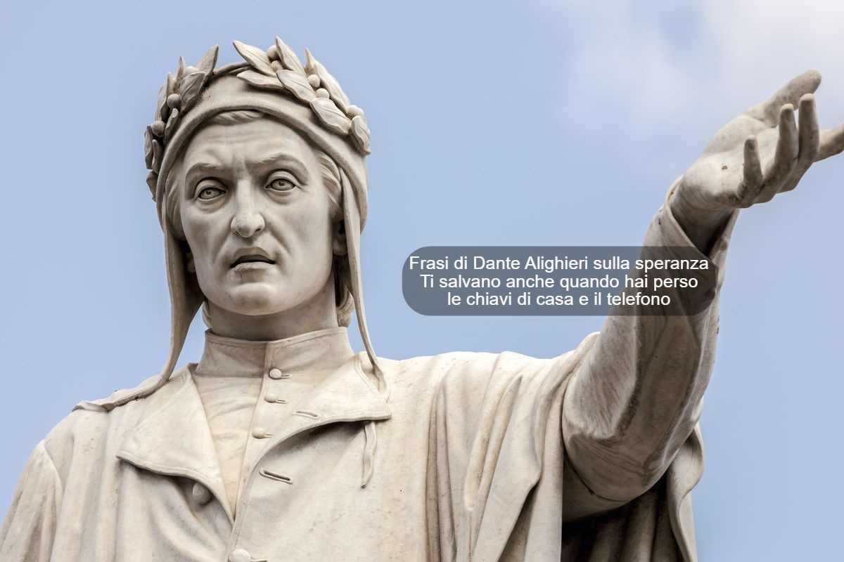 frasi sulla speranza di Dante Alighieri