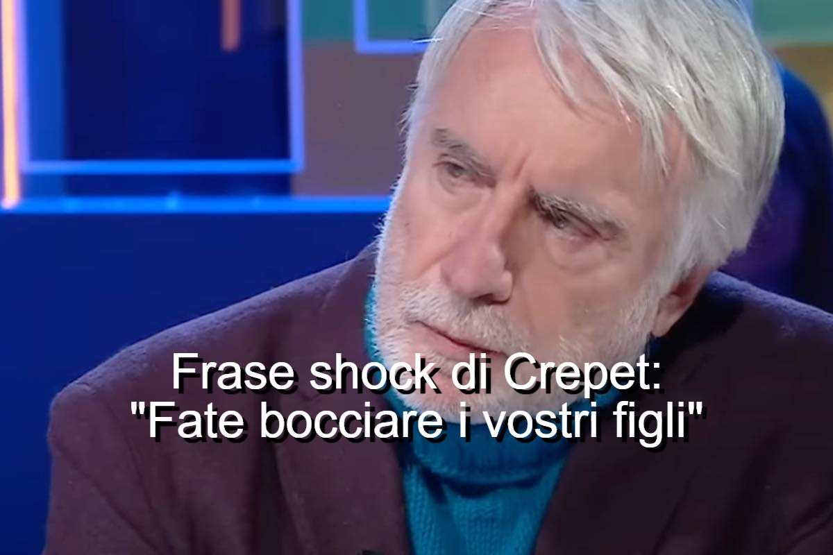 frase shock di Crepet sui figli
