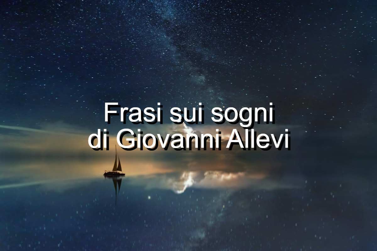 frasi sui sogni di Giovanni Allevi