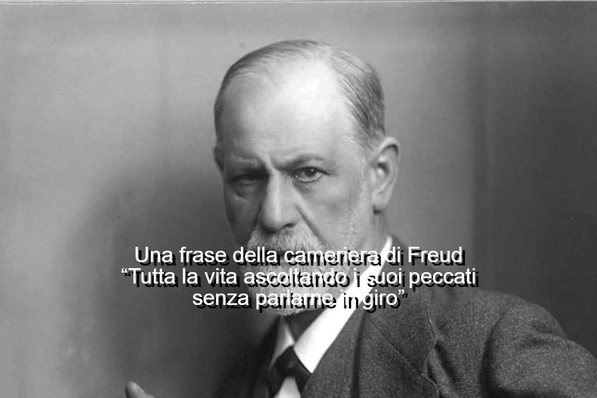 frasi della cameriera di Freud