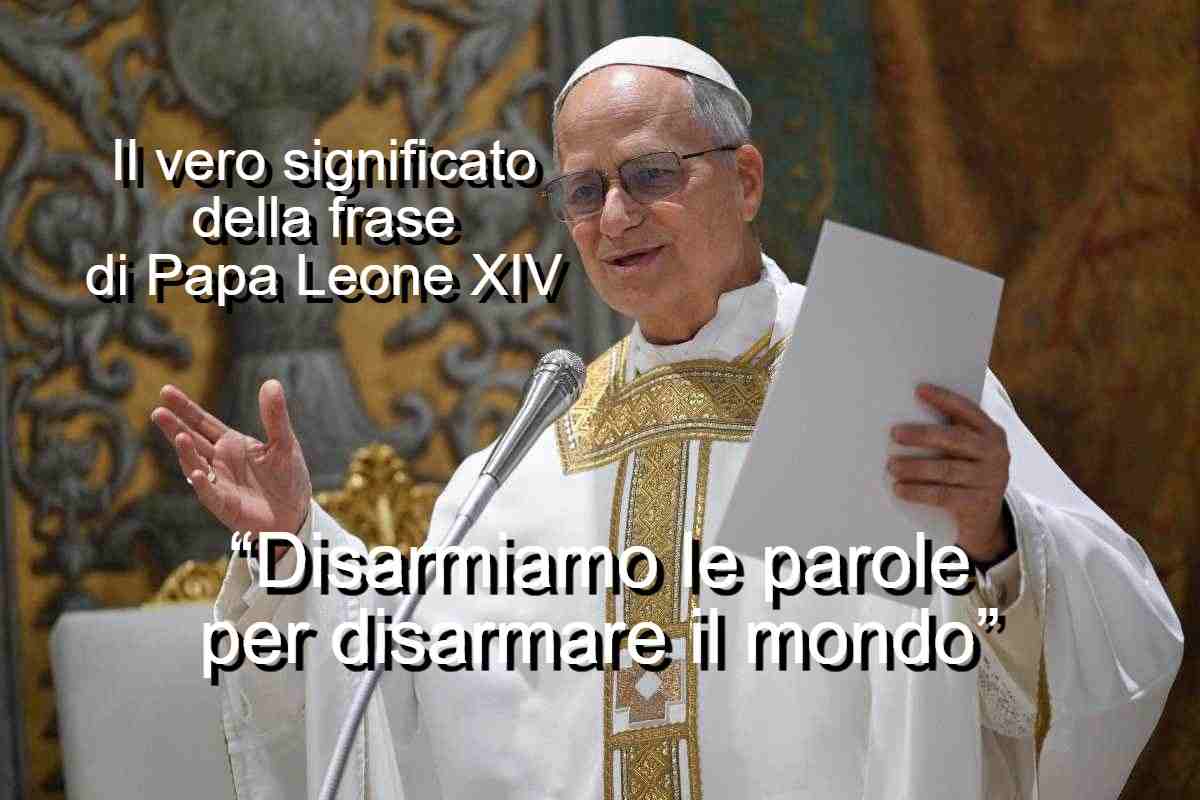 frase di Papa Leone XIV
