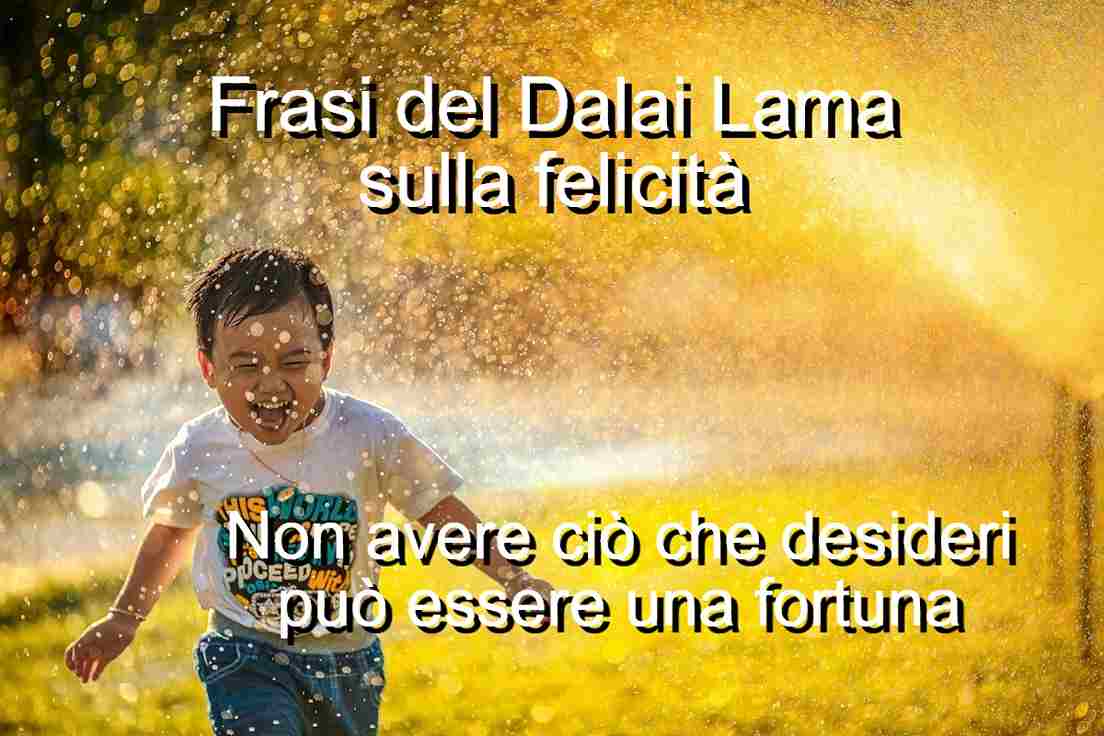 frasi del Dalai Lama sulla felicità