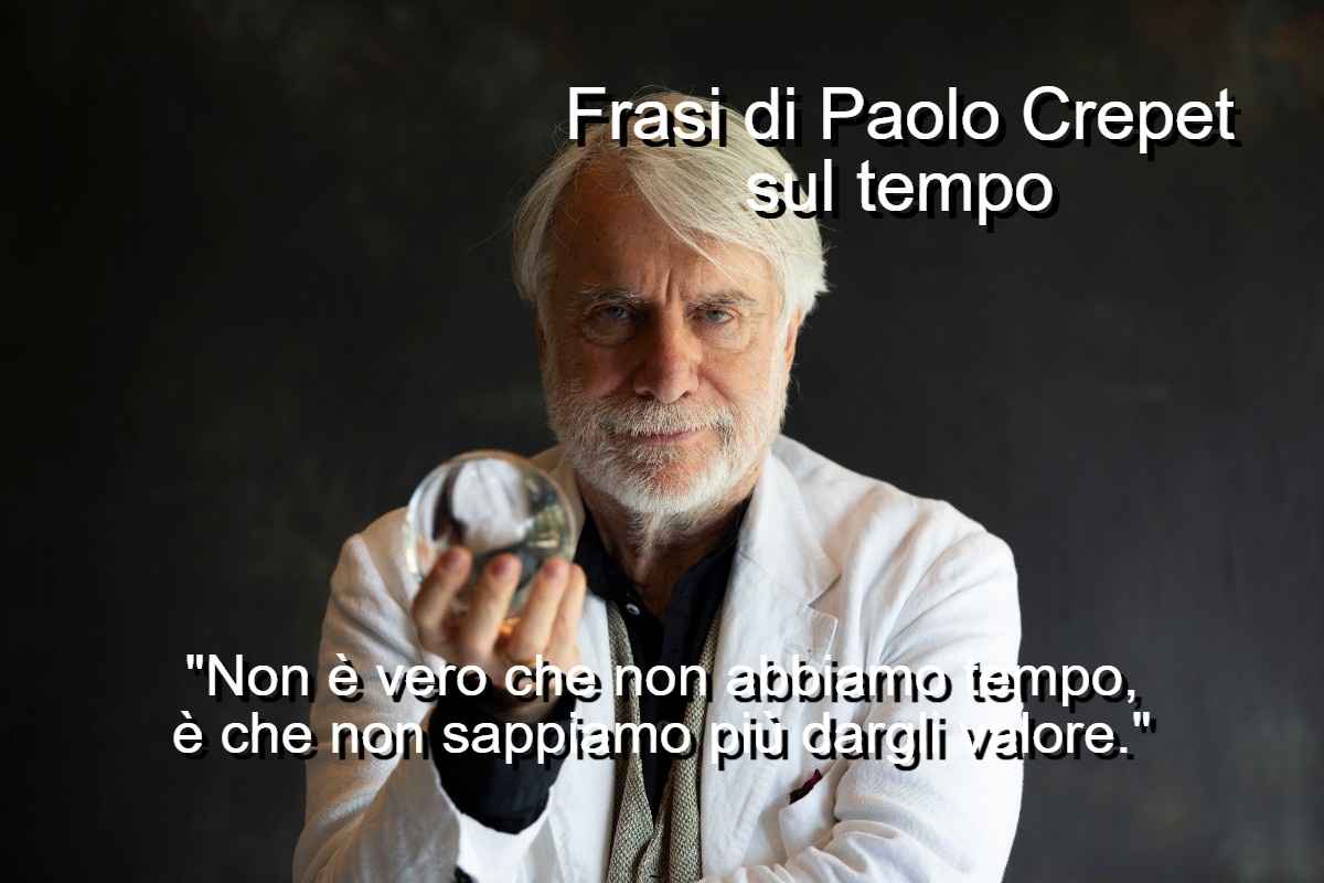 frasi sul tempo di crepet