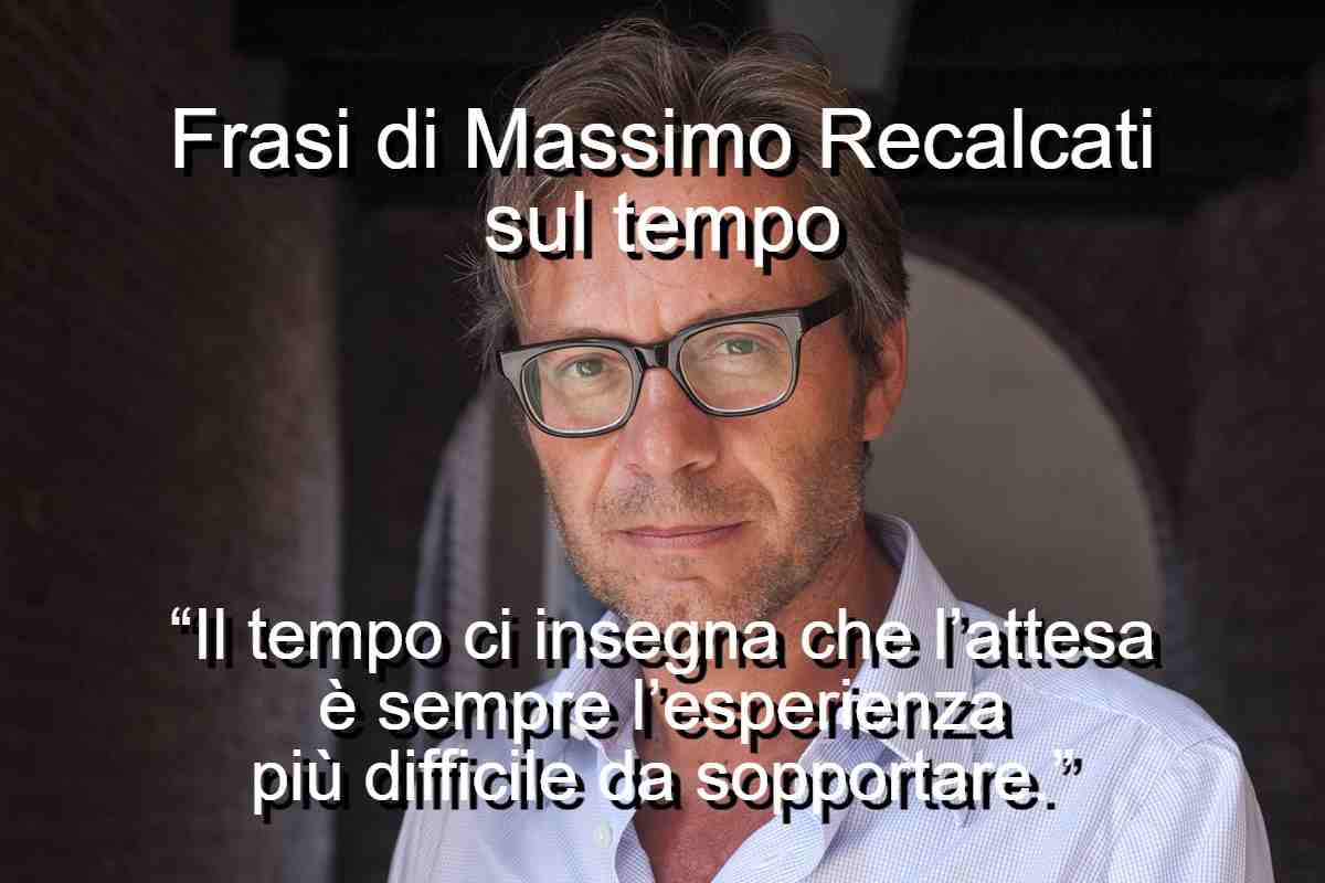 frasi sul tempo di Massimo Recalcati