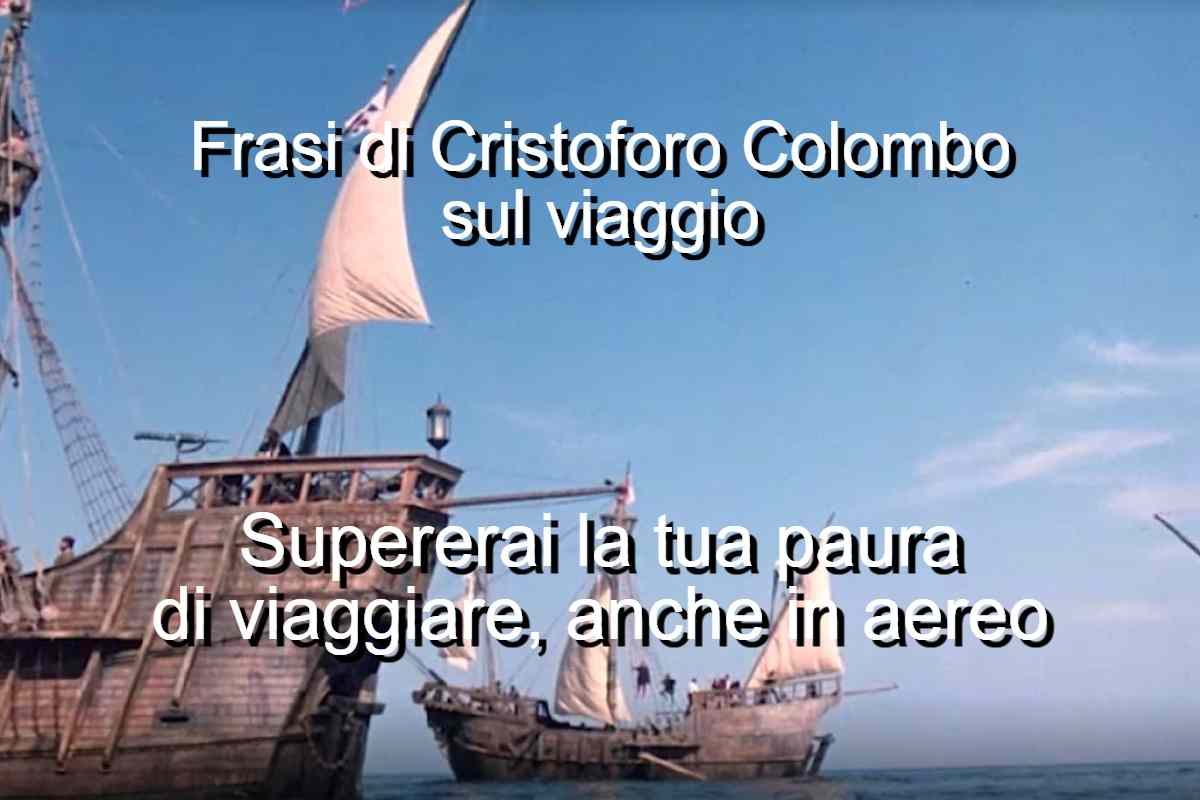 frasi sul viaggio di Cristoforo Colombo