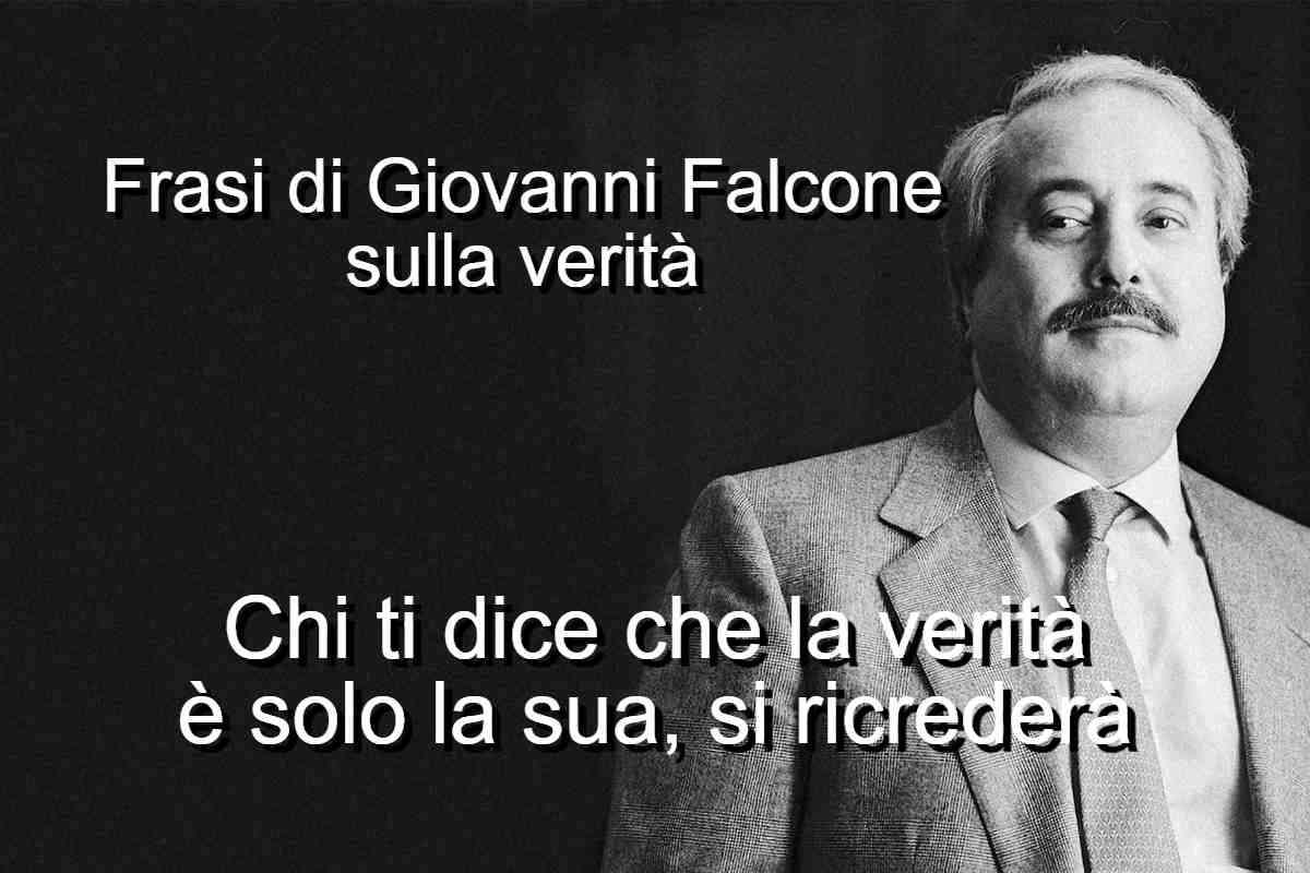 frasi di Giovanni Falcone sulla verità