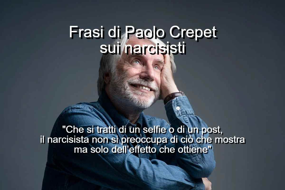 Frasi di Crepet sui narcisisti