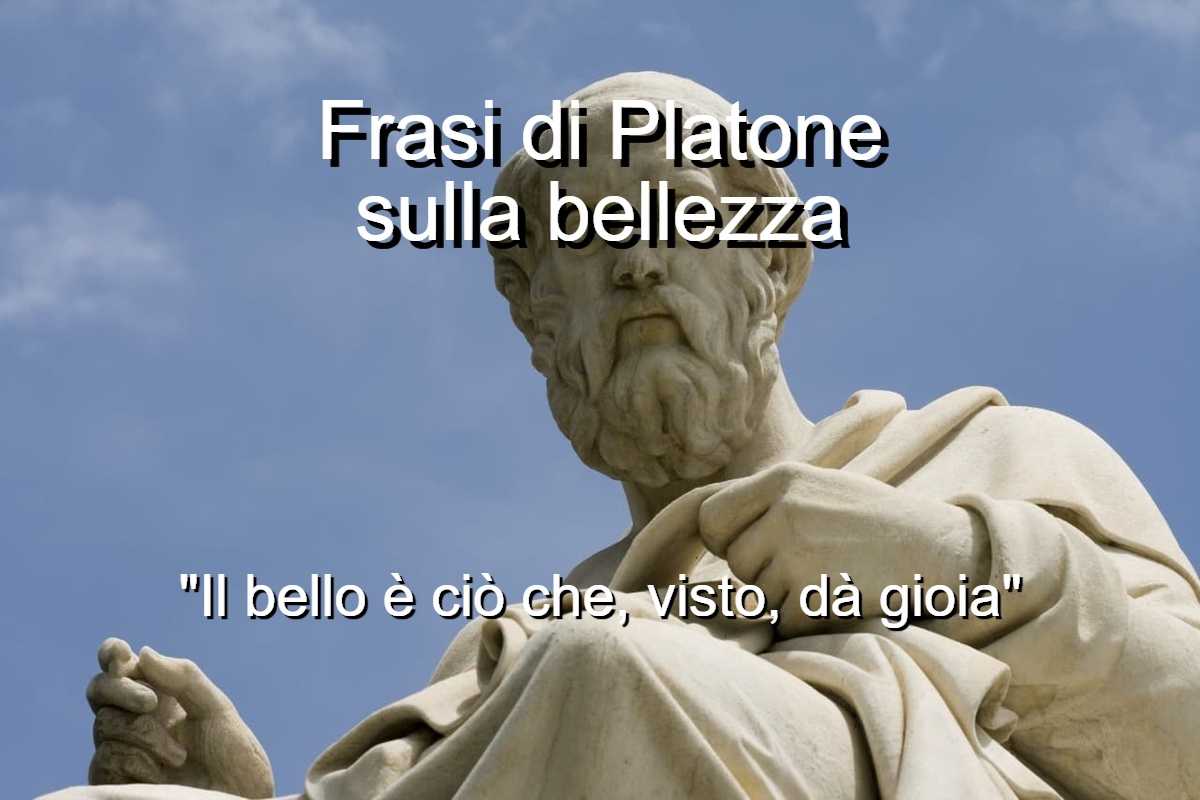 Frasi di Platone sulla bellezza