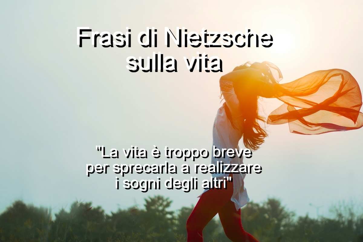 Frasi di Nietzsche sulla vita