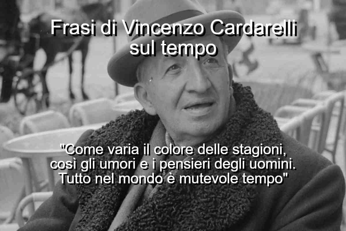 Frasi di Vincenzo Cardarelli sul tempo