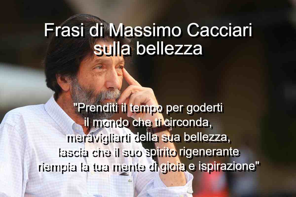 Frasi di Massimo Cacciari sulla bellezza
