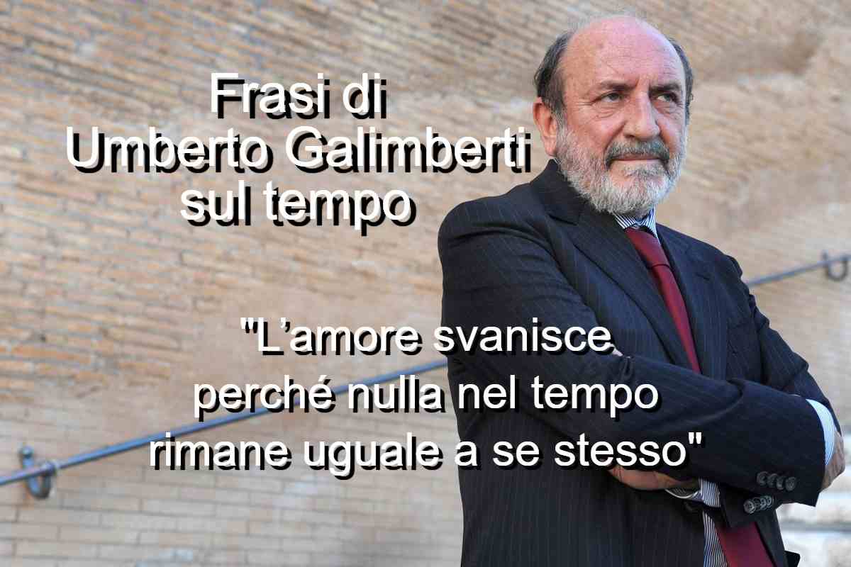 Frasi di Umberto Galimberti sul tempo