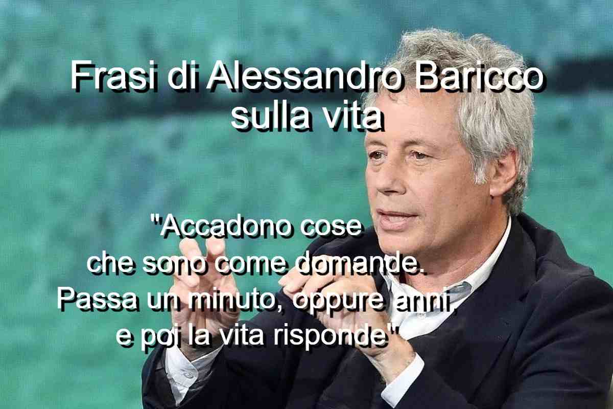 frasi di Alessandro Baricco sulla vita