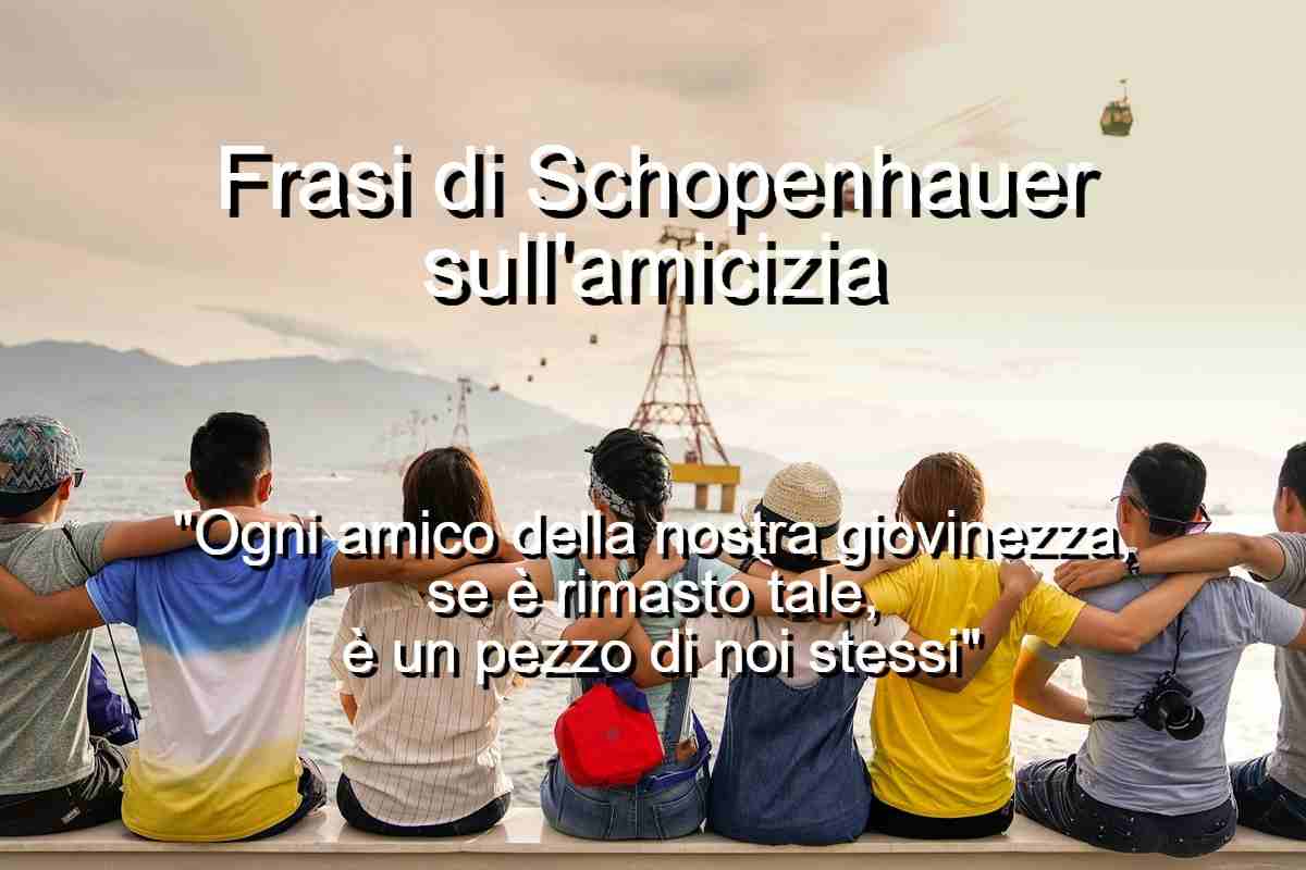Frasi di Schopenhauer sull’amicizia
