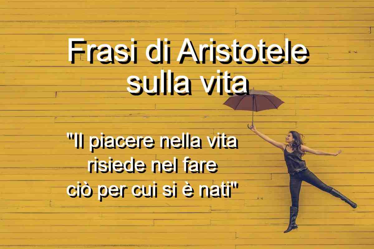 frasi di Aristotele sulla vita
