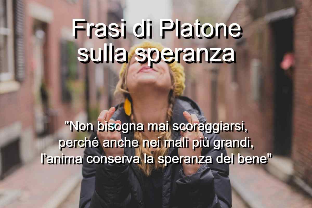 Frasi di Platone sulla speranza