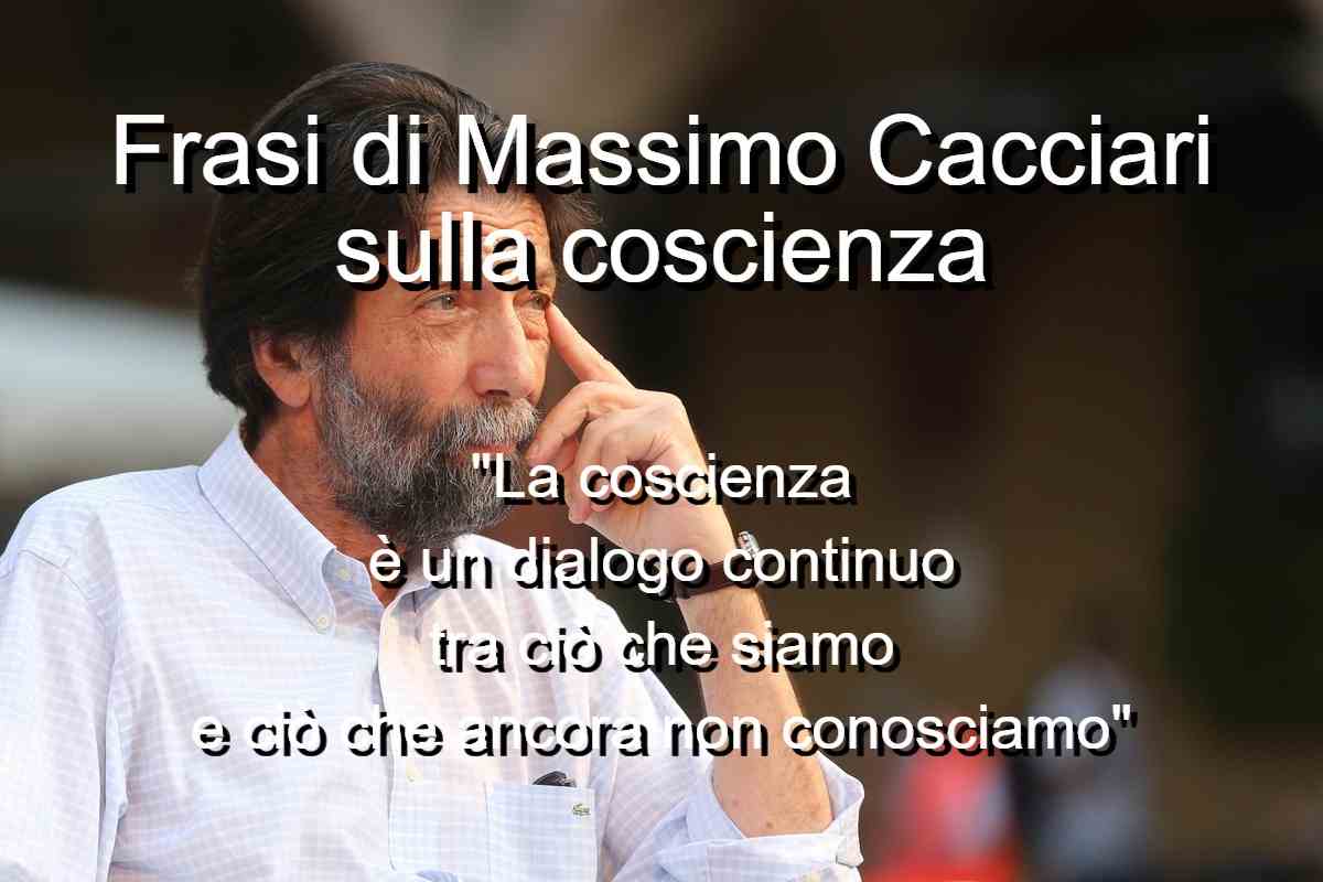 Frasi di Massimo Cacciari sulla coscienza