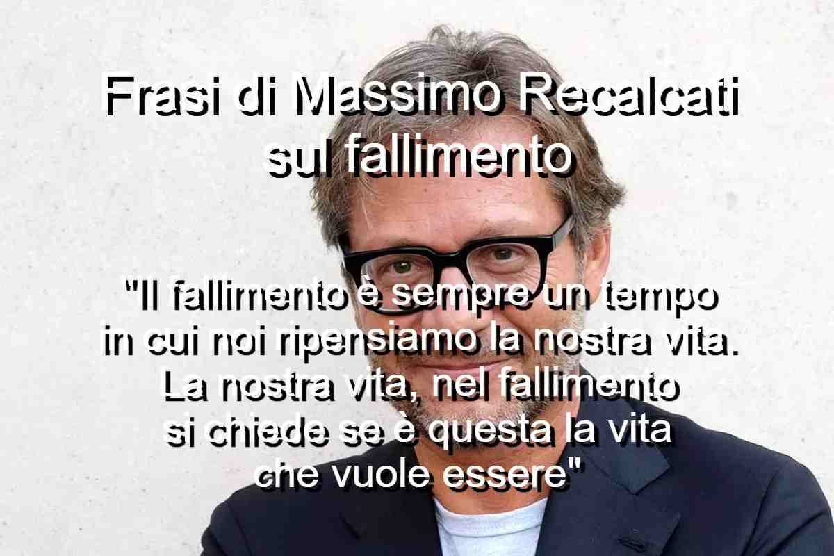 Frasi di Massimo Recalcati sul fallimento