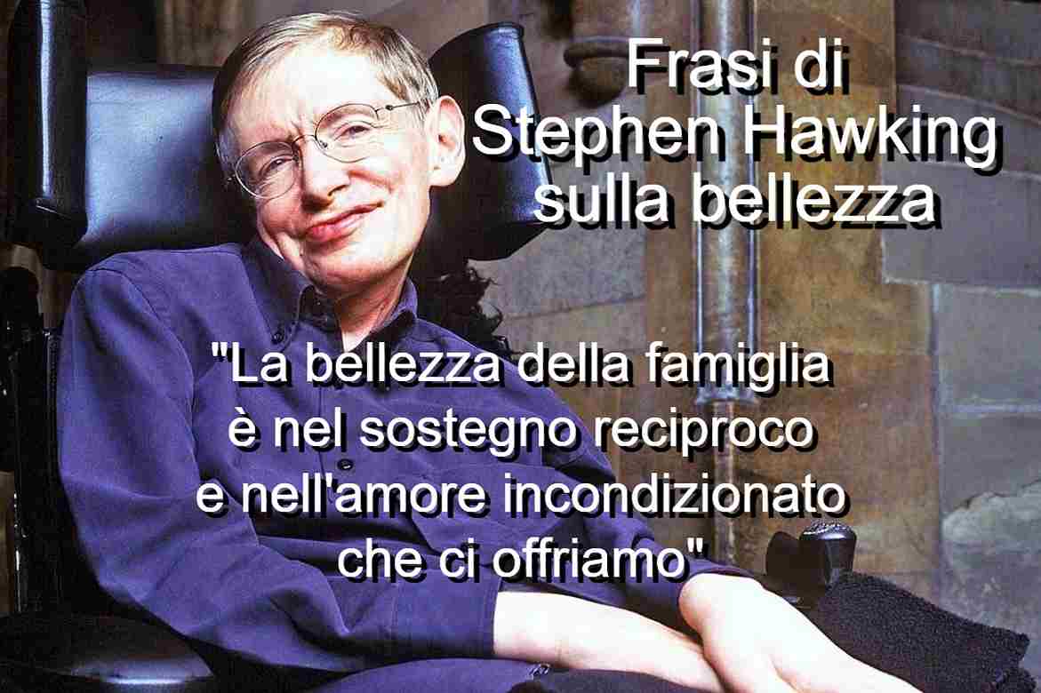 Frasi di Stephen Hawking sulla bellezza