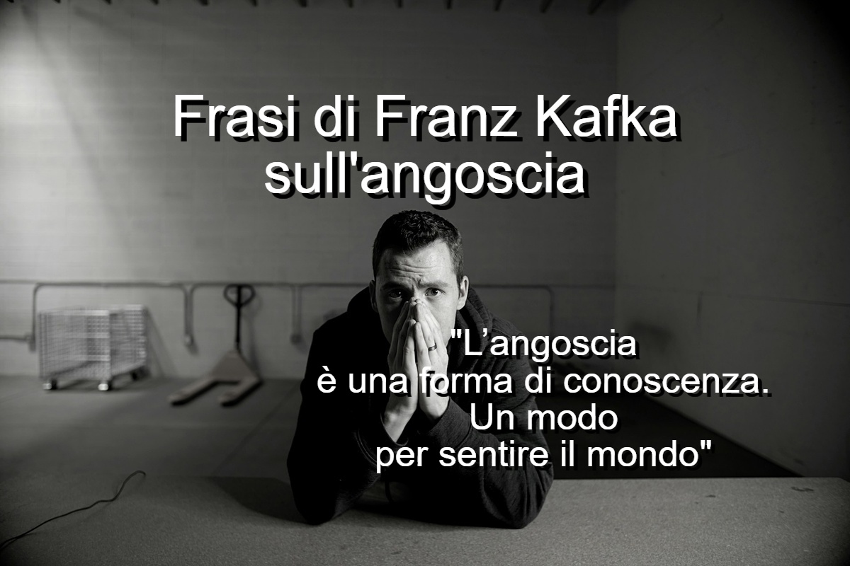 Frasi di Franz Kafka sull’angoscia