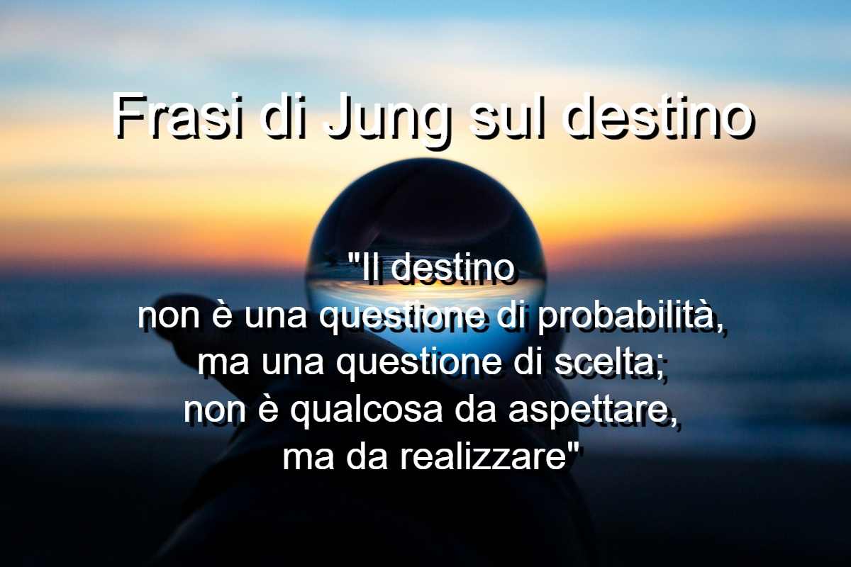 Frasi di Jung sul destino
