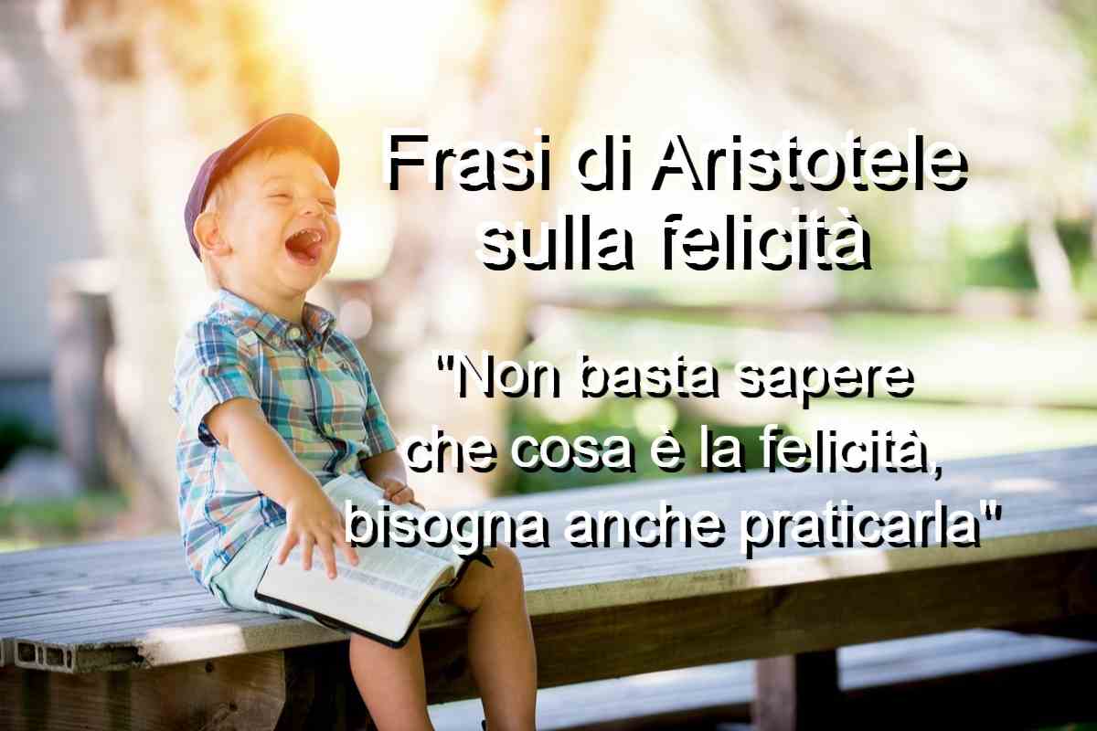 Frasi di Aristotele sulla felicità