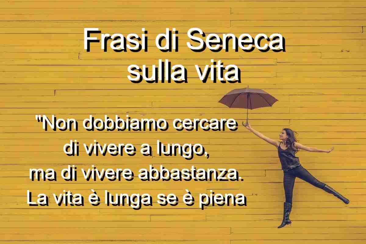 frasi di Seneca sulla vita