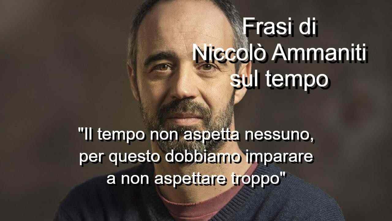 Frasi di Niccolò Ammaniti sul tempo
