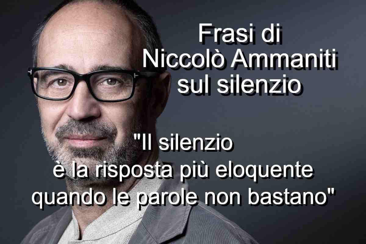 frasi di Niccolò Ammaniti sul silenzio