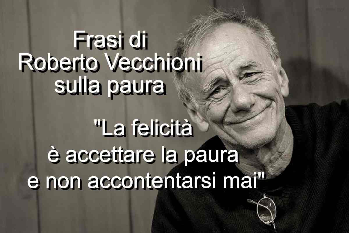 Frasi di Roberto Vecchioni sulla paura