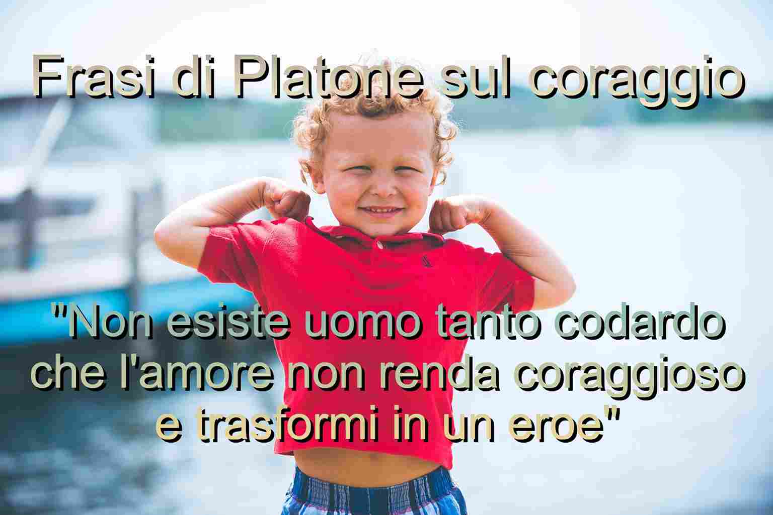 Frasi di Platone sul coraggio