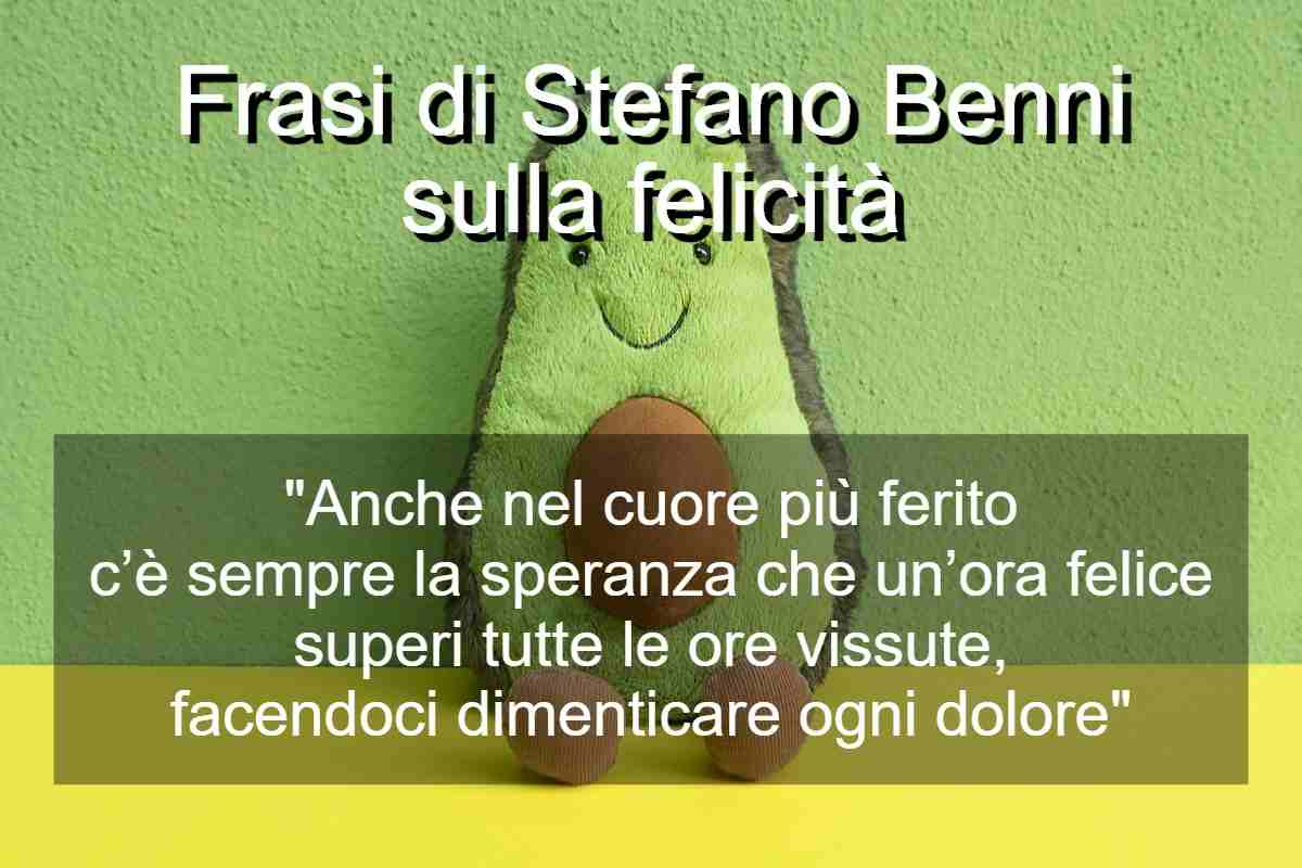 Frasi di Stefano Benni sulla felicità
