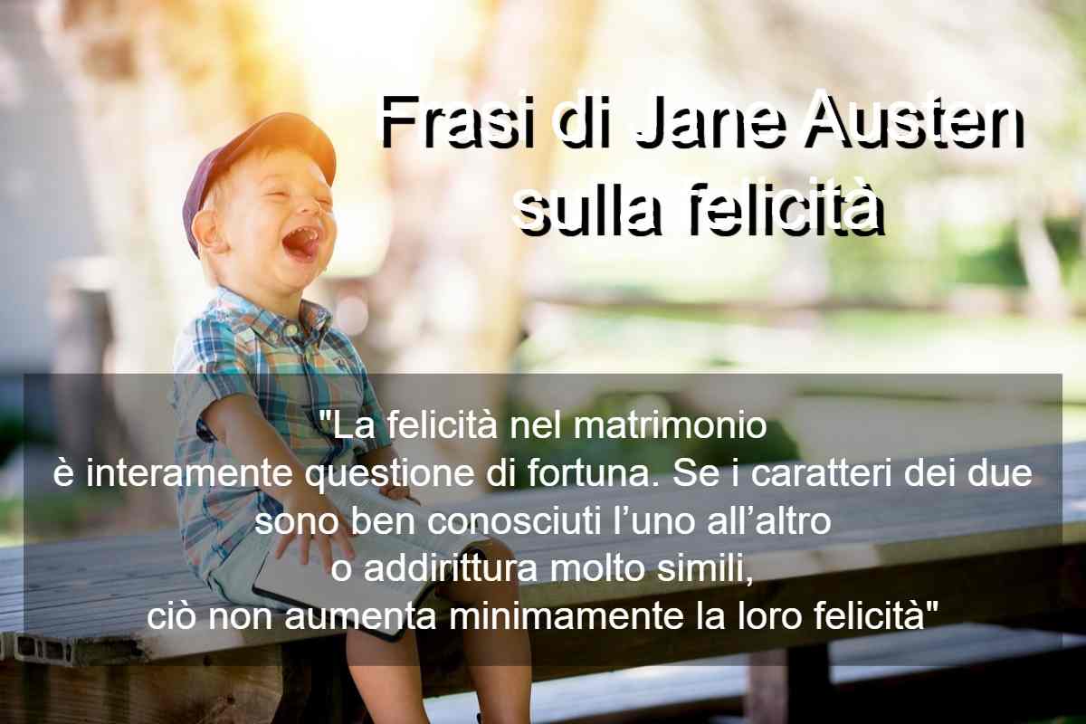 Frasi di Jane Austen sulla felicità