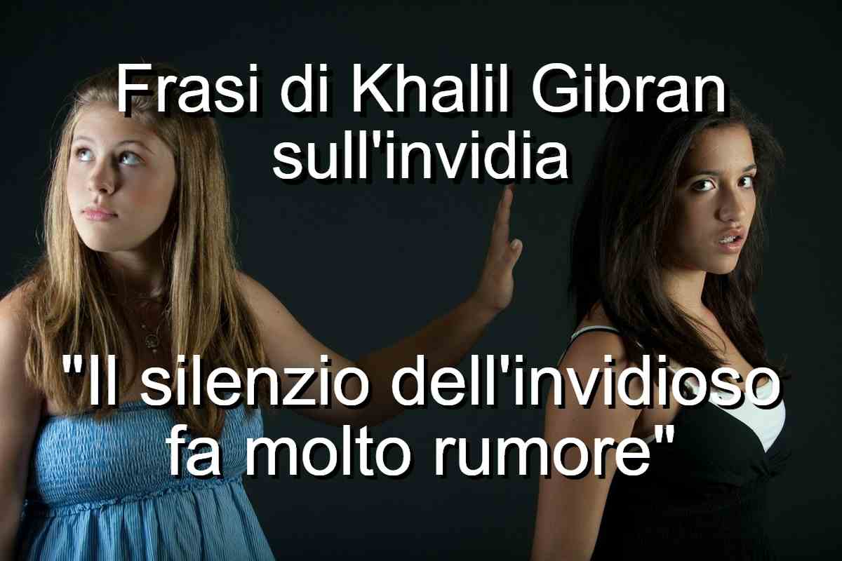 Frasi di Khalil Gibran sull’invidia