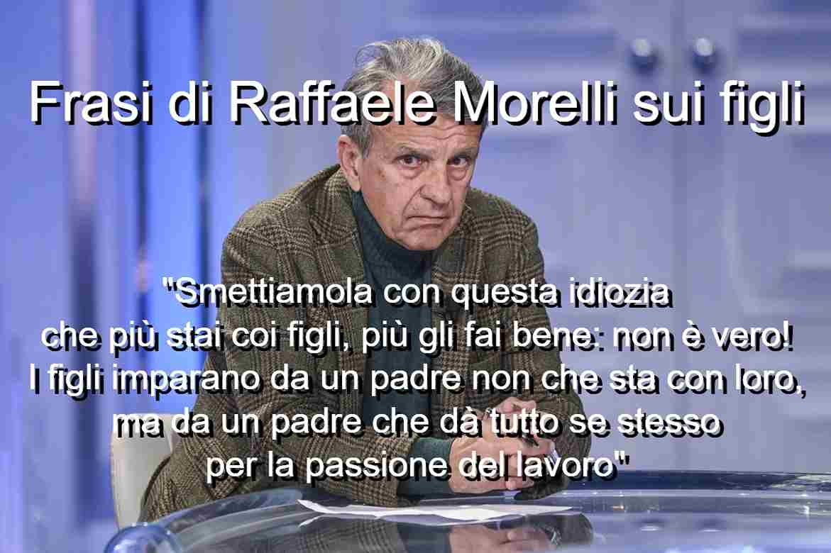 Frasi di Raffaele Morelli sui figli