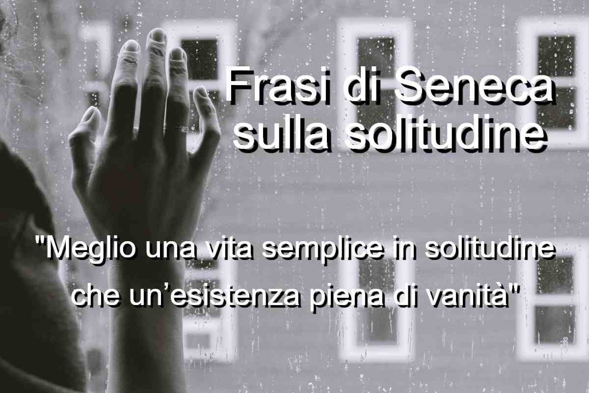 Frasi di Seneca sulla solitudine