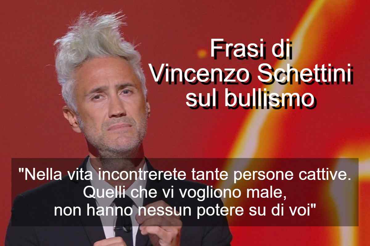 Frasi di Vincenzo Schettini sul bullismo