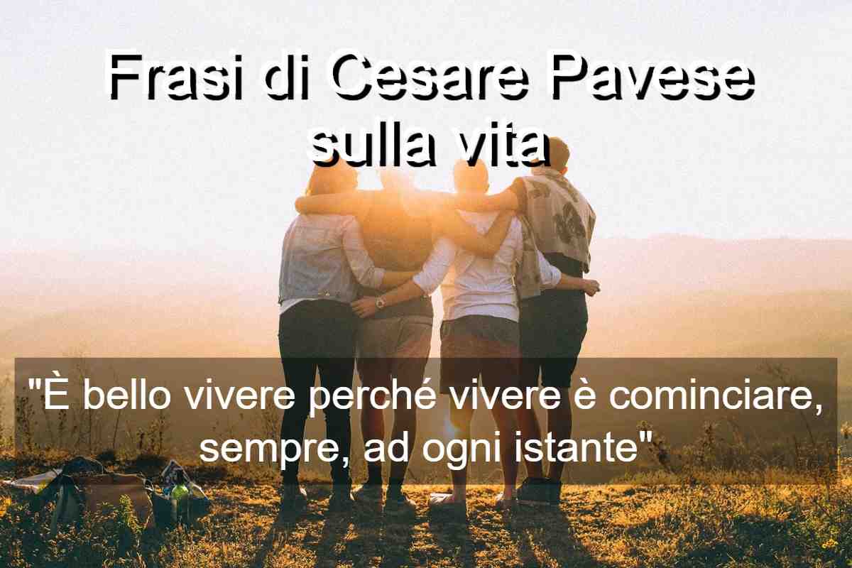 frasi di Cesare Pavese sulla vita