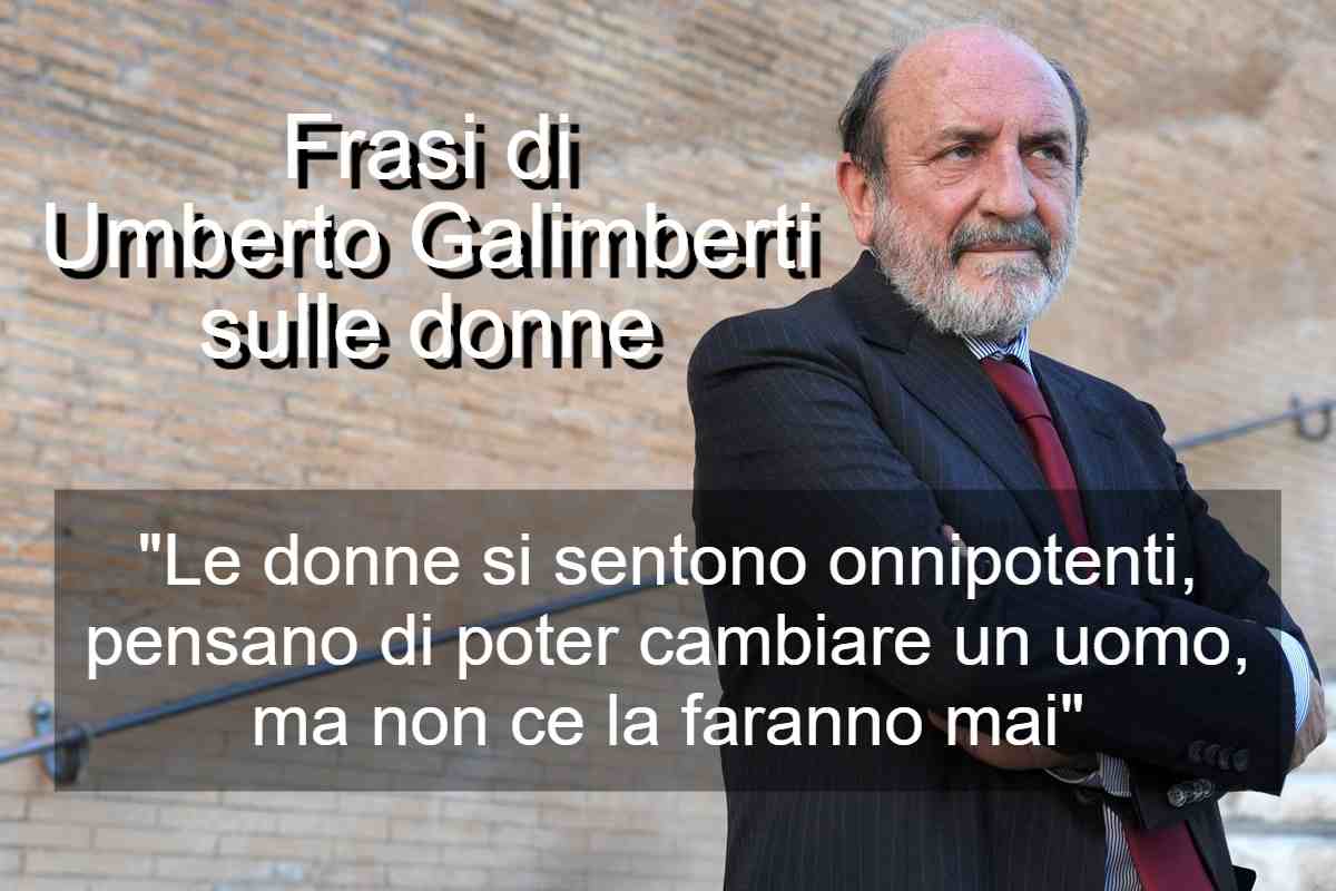 Frasi di Umberto Galimberti sulle donne