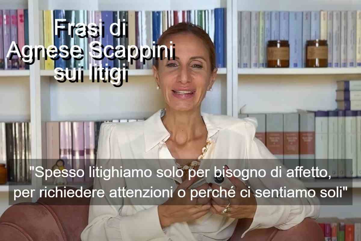 Frasi di Agnese Scappini sui litigi