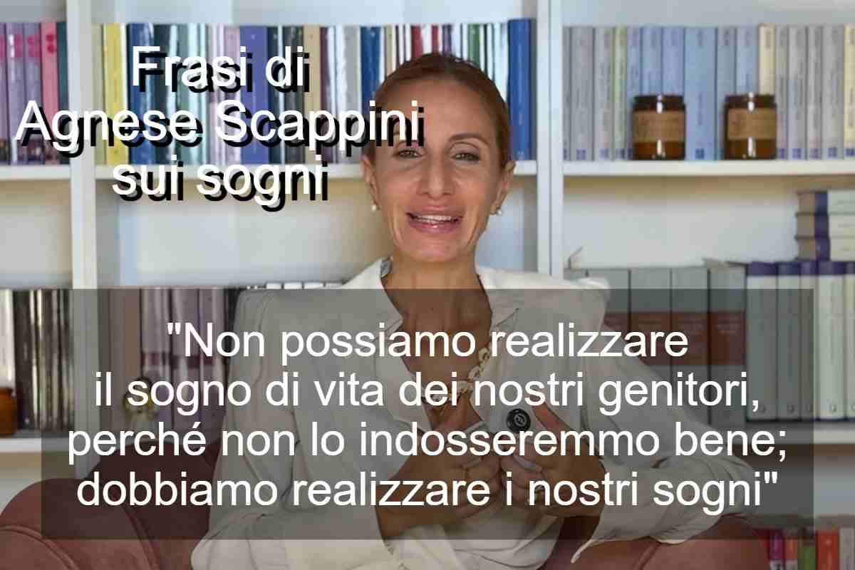 Frasi di Agnese Scappini sui sogni