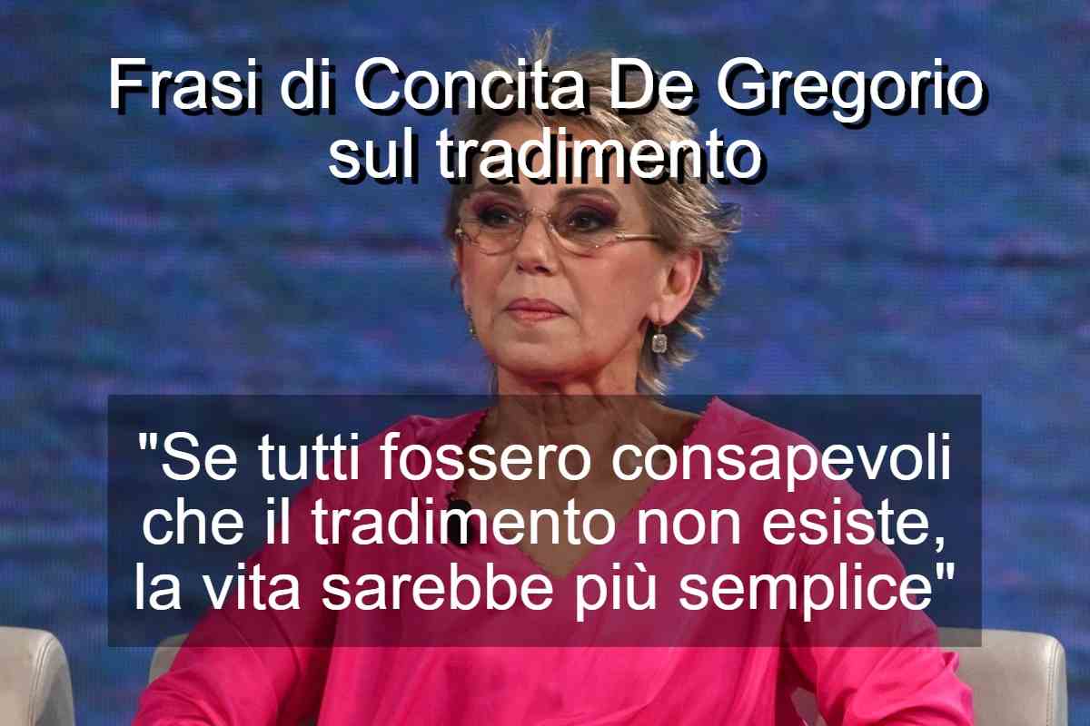 Frasi di Concita De Gregorio sul tradimento