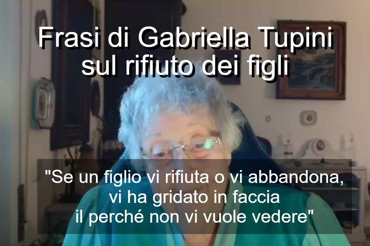Frasi di Gabriella Tupini sul rifiuto